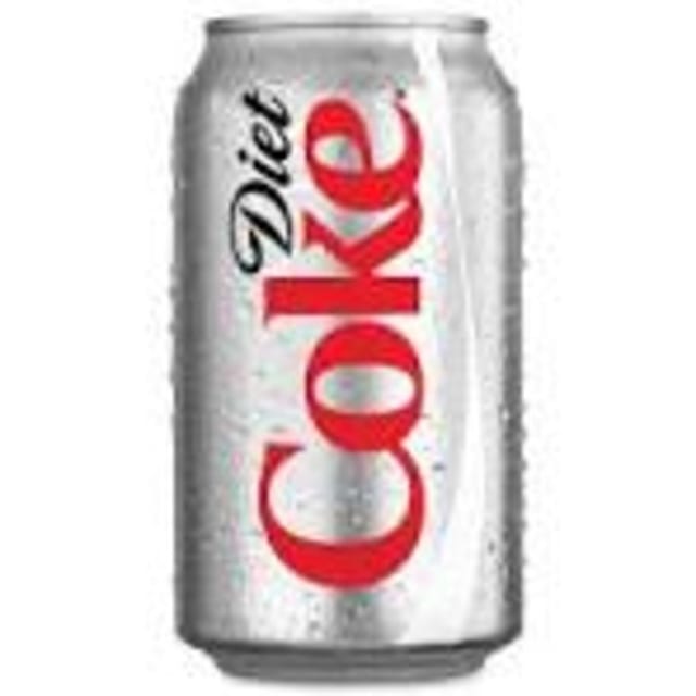 12oz Diet Coke Can.